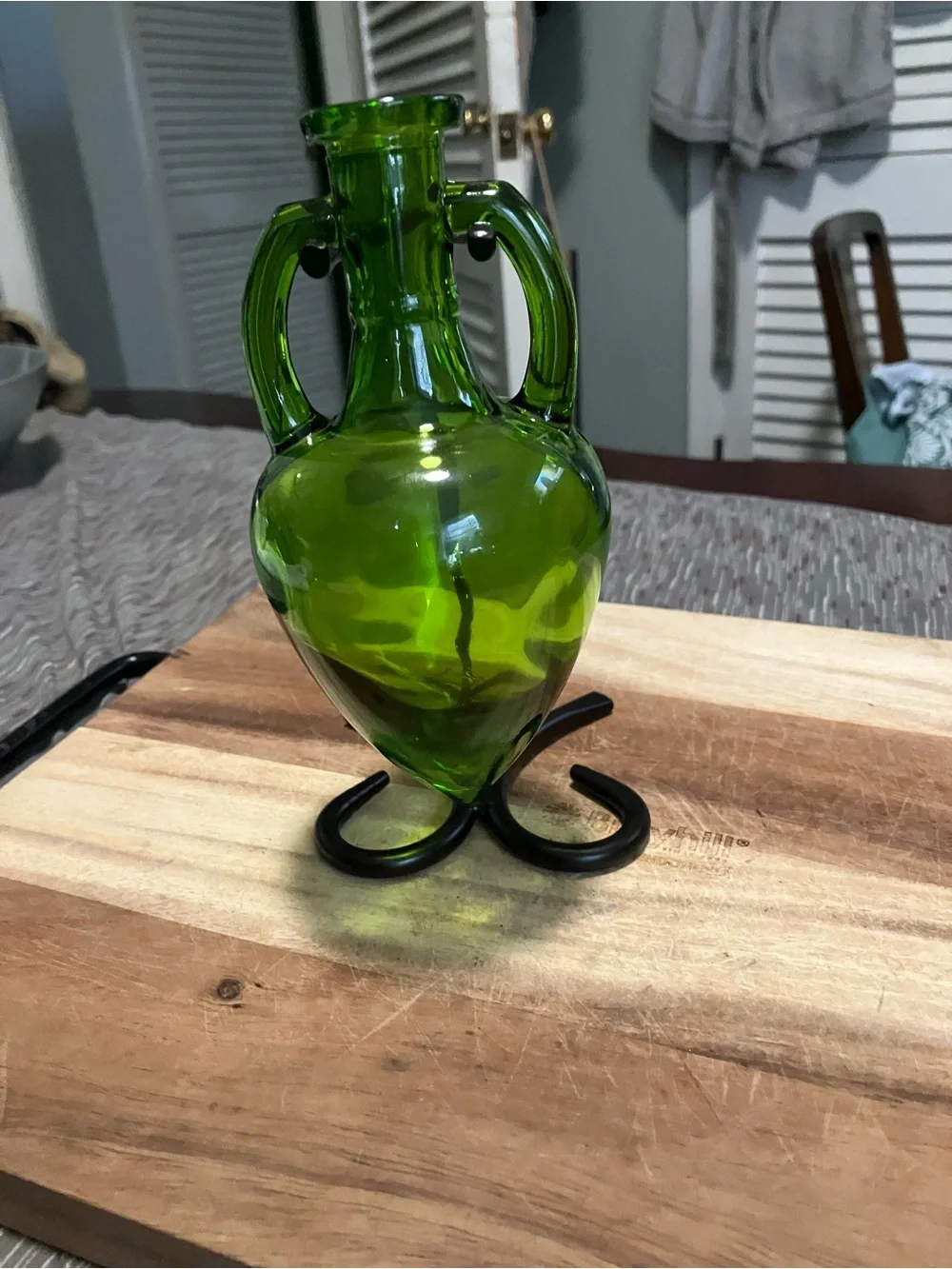 Couronne Co Amphora Recycled Hand Blown Glass Vase